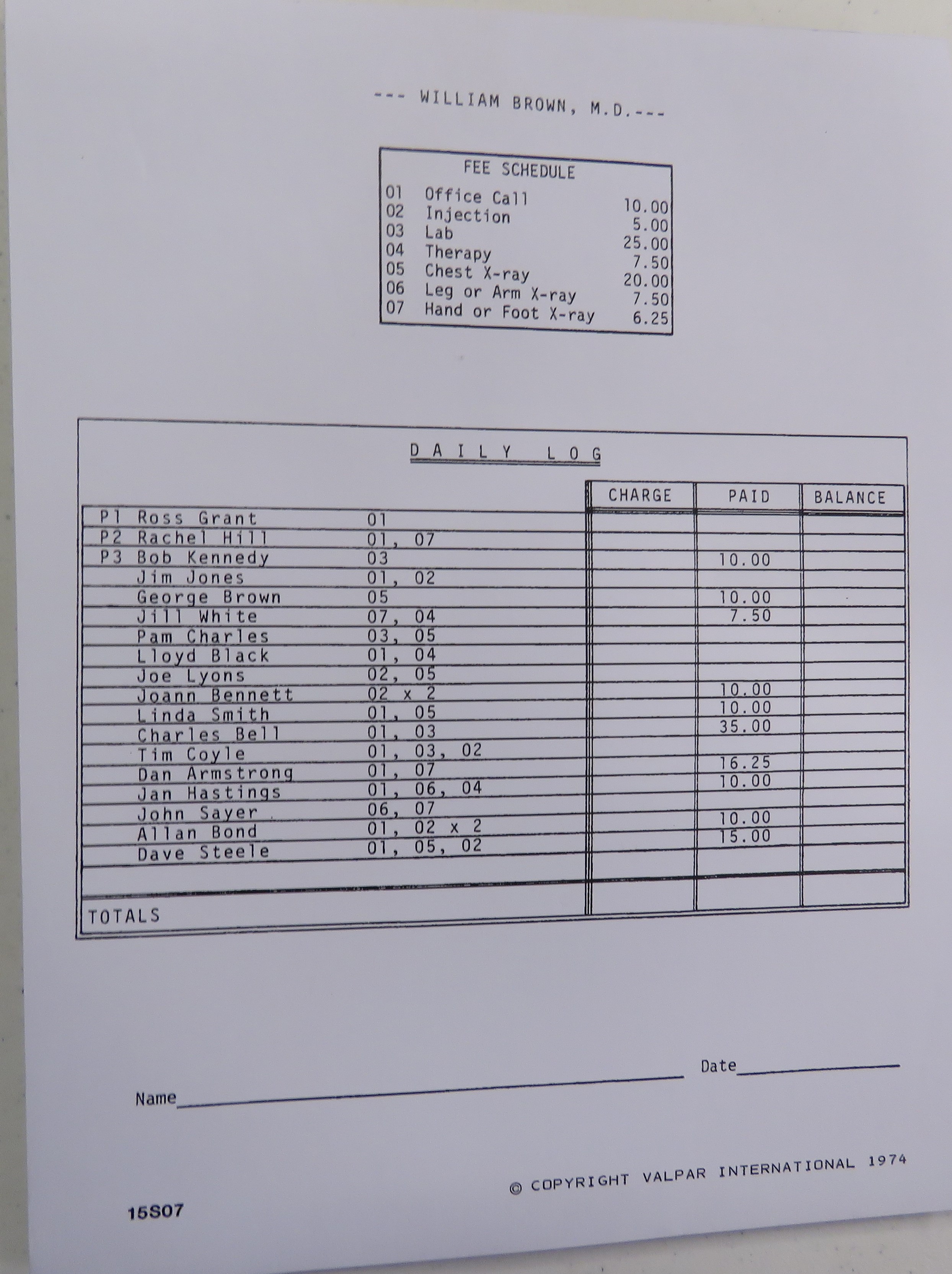 15s07 daily log sheets bases of virginia daily log sheets