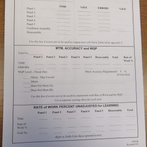 15S01R     Revised Score Pad