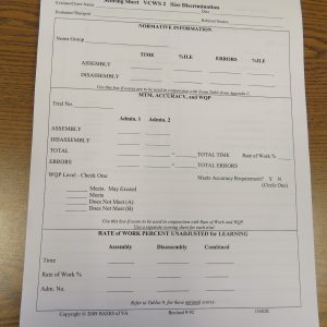 15S02R     Revised Score Pad
