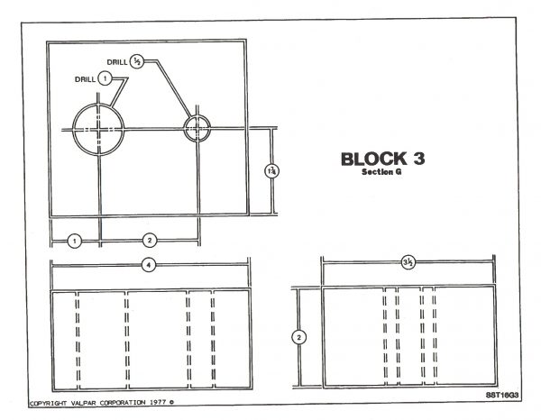 15ST16G3     Stencil Block 3