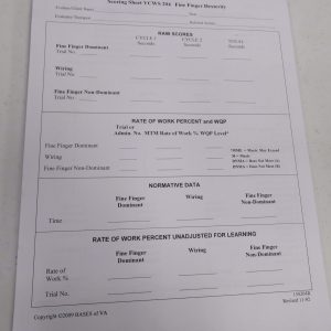 15S204R Revised Score Pad